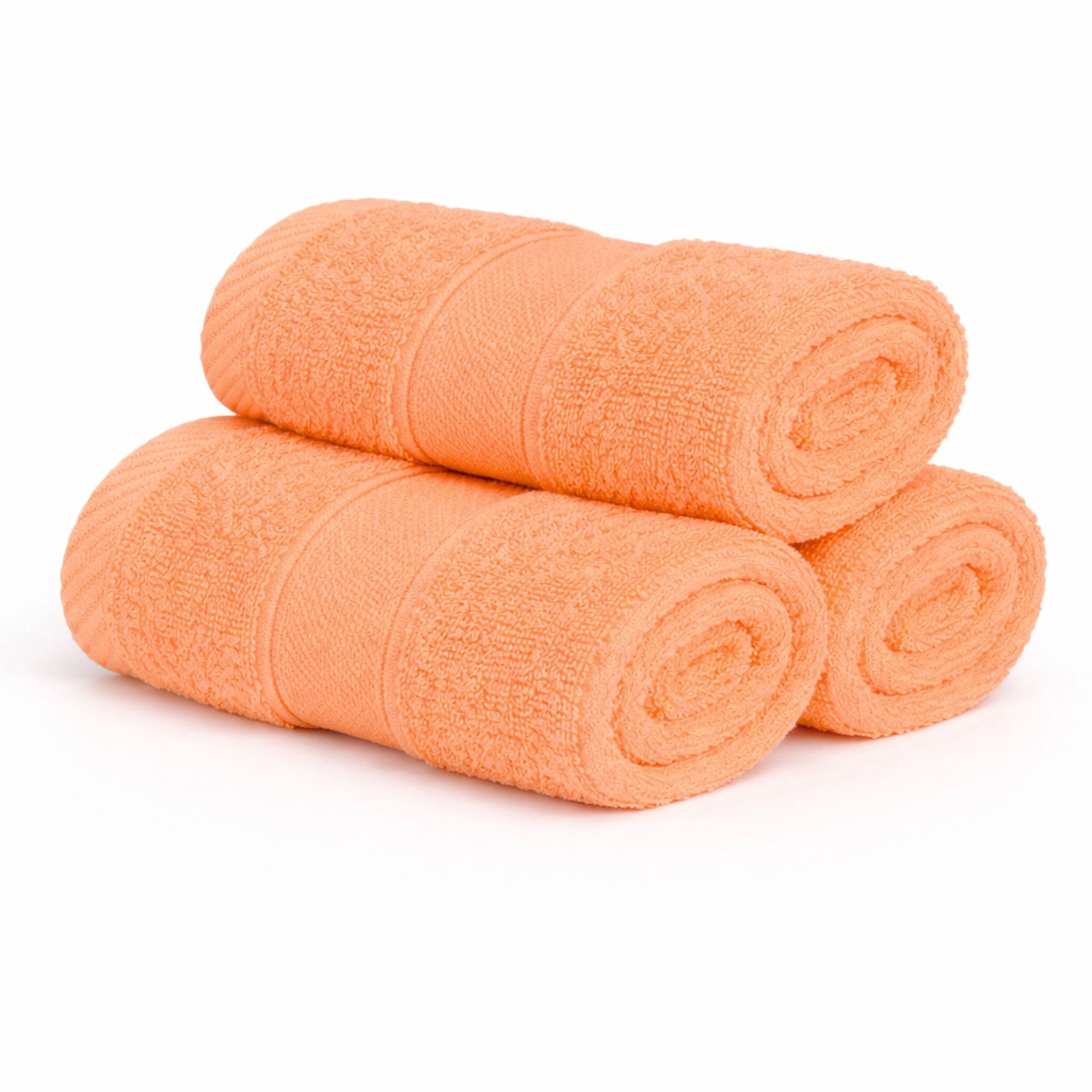 Bomulds vaskeklud - 100% bomuld - Vaskeklud 30x30 cm - Diamant - Orange